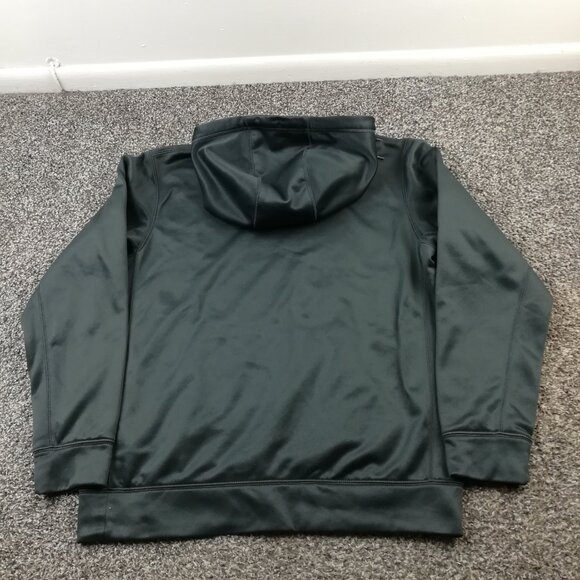 NC State Wolfpack Hoodie Sweatshirt Nike Center Swoosh Therma Fit Mens Medium - Picture 6 of 10